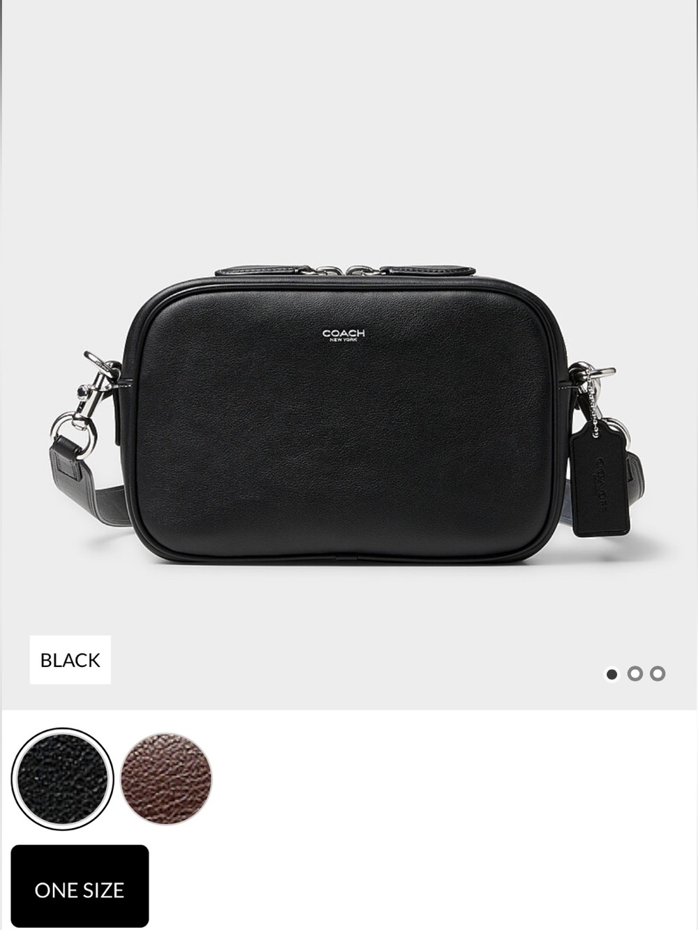 Coach Radio Camera Crossbody Bag